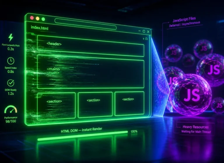 JavaScript Ertelemek (Defer) Site Hızını Nasıl Artırır?